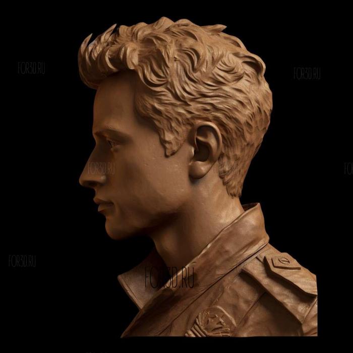 Prince Harry 3 stl model for CNC